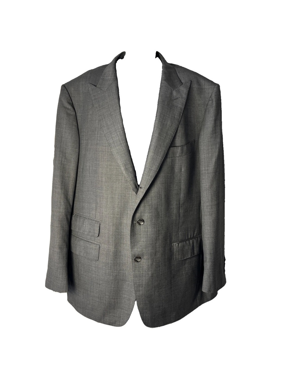 Suitsupply Men's Gray Two-Button Sport Coat 100% wool